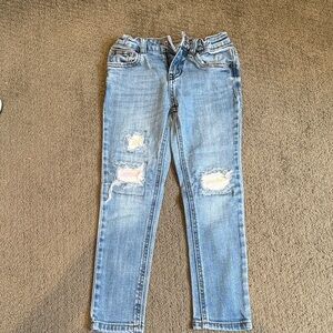 Cat & Jack Light Blue Distressed Kids Jeans